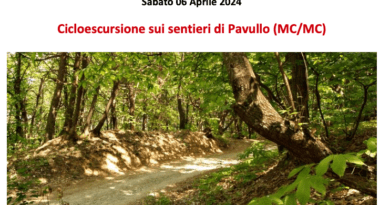Cicloescursione sui sentieri di Pavullo (MC/MC)