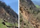 Frana su Sentiero CAI 514 nei pressi di Torre di Gaiato