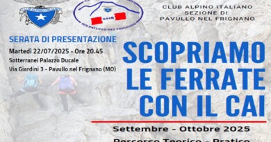 Scopriamo le Ferrate con il CAI 2025